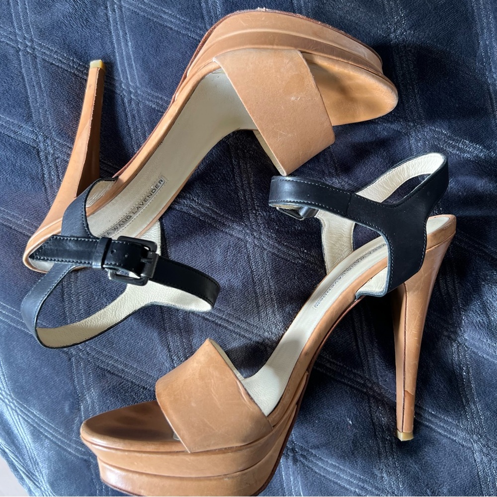 Vera Wang Lavender Heels